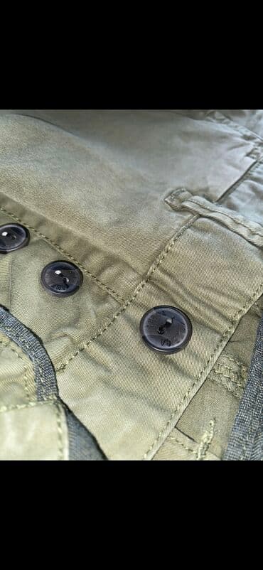 kožna jakna s: Ženske pantalone America Today – model Parker - Boja: maslinasto — 5
