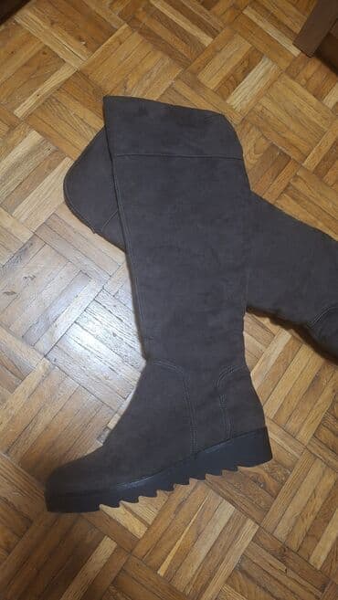 crop top c: High boots, 41 — 2