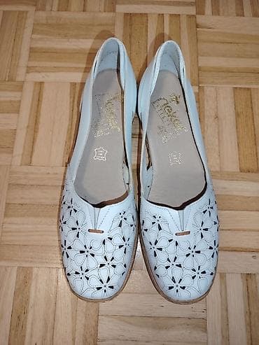 baletanke 41: Kožne baletanke/papuče Rieker ug 25cm - Gornjište: prirodna koža sa — 1