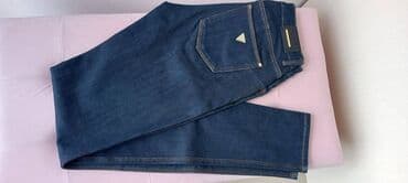 pantalone od vestacke koze: Potpuno nove Guess farmerke sa elastinom, klasičnog kroja. Nisu — 10