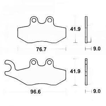 tomos apn 6 prodaja: TRW kočione pločice – set - Tip: disk kočione pločice za motocikle - — 3