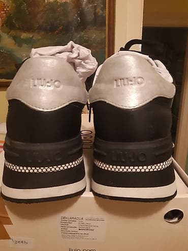 cizmice za zimu: Liu Jo patike – model Amazing 15 - Boja: crna/srebrna (Black/Silver) — 3