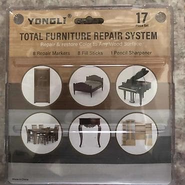 Electric Drills: Set od 8 flomastera i 8 vostanih za popravku ogrebotina na namestaju — 6