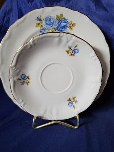 porcelanske solje za caj: Porcelanski set,vintaz winterling Bavaria. Set je perfektan. sve — 11