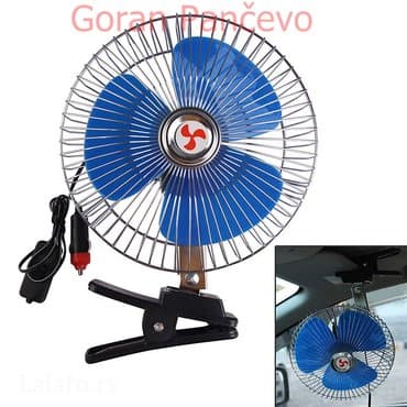 ventilatori za kamione: Auto ventilator 12v i 24v - štipaljka.jedan ventilator je 2000dinara — 1