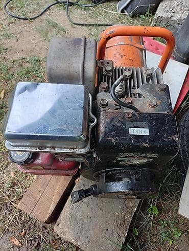 polovne masine i alati: Benzinski agregat/kompresor Bosch sa motorom Briggs & Stratton — 8