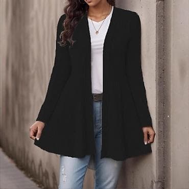 lidl dzemper: Ženski dugi kardigan bez kopčanja - Kroj: A-linija sa suptilnim — 8