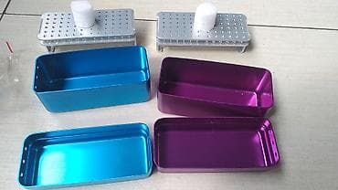 Ostali medicinski proizvodi: Stomatološke posude Petri šolje Podeljene petri šolje Inox opal — 4