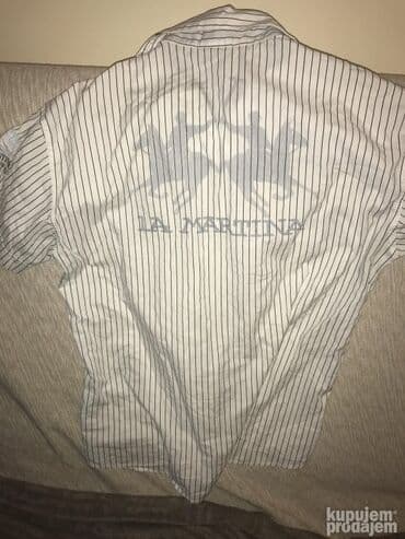 Original La Martina kosulja L KAO NOVA 100% cotton Ramena 48cm — 2