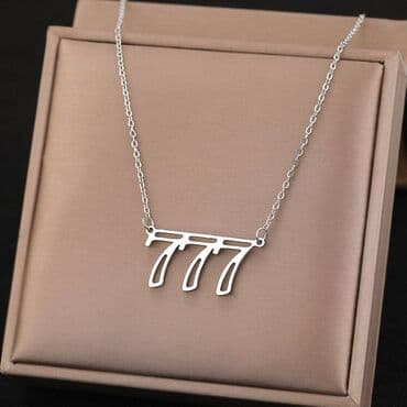 elegantne poslovne haljine: Pendant necklace, Material: Stainless steel — 1