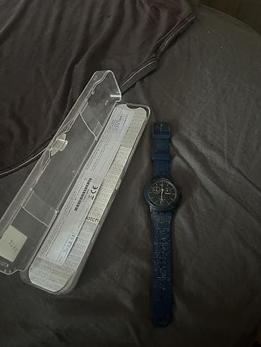 albfashion 3: Swatch hronograf ručni sat – plavi - Model: Swatch hronograf, kvarcni — 1