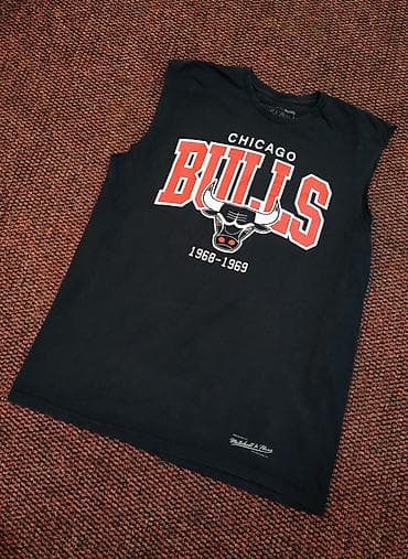 krzno od nerca: Mitchell & Ness Chicago Bulls 9 retro majica - dres vel. M Na — 4
