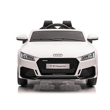 čizme martinke original: Audi TT RS – Licencirani dečiji automobil na akumulator, beli (12V) — 3