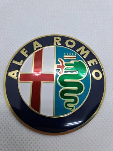 teretne gume 13 c: ALFA ROMEO-plastificirane nalepnice za felne-4 komada ALFA ROMEO - — 4