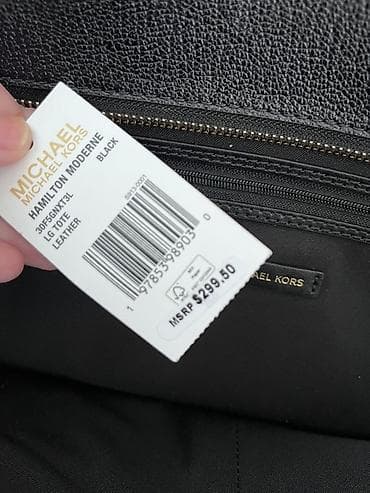elegantne zenske torbe: Michael Michael Kors Hamilton Moderne LG Tote torba – crna - Model — 3
