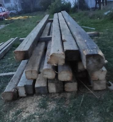 Građa – drvene grede prodaje se sve komplet dužina od 3.5m do 4.20 m