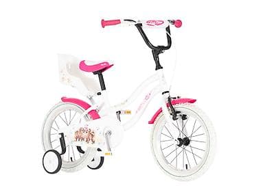 hot wheels hobotnica: Bicikl kids Visitor Dog 16" 9" v-brake kontra 105-125cm (16") – belo — 1