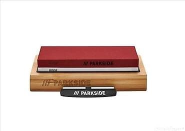 Električne bušilice: PARKSIDE dvostrani kamen za oštrenje noževa sa postoljem - — 4