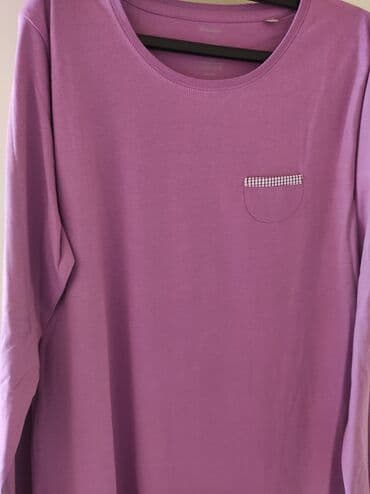 h: M (EU 38), Cotton, Single-colored, color - Purple — 2