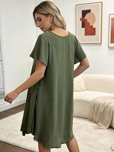 Haljine: Ženska lepršava haljina – Univerzalna veličina, siri kroj prilagođen — 2