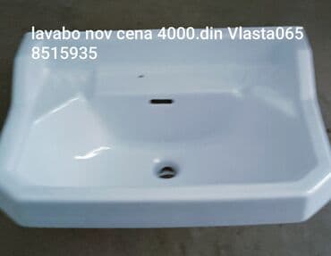 uradi sam lavabo sa ormaricem: Lavabo i kupatilska oprema – više varijanti - Keramički lavabo za — 1