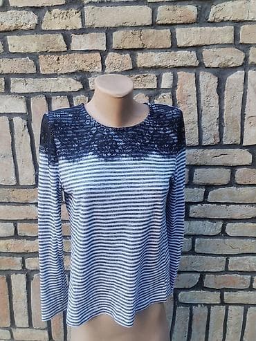 tunike plus size: Lagana bluza, veličina L, super očuvana. Opis: - Model sa dugim — 1