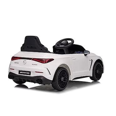 luksuzni donji ves: Mercedes‑Benz AMG CLE 53 – dečiji automobil na akumulator, beli Šifra — 4