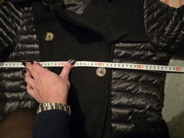minđuše sa biserima: M (EU 38), Single-colored, With lining, Feathers — 8