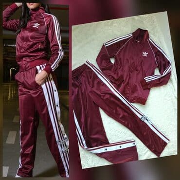 čipkaste haljine svecane haljine do kolena: Adidas, L (EU 40), bоја - Bordo — 1