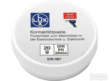 profi valjak za krecenje: Kontakt pasta za lemljenje 20g 1600 dinara Poručivanje u Inbox — 1