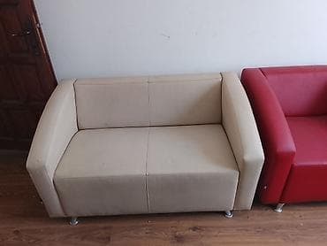 set stolića: Komplet klub nameštaja – 1 dvososed + 2 fotelje - Model: moderni — 2