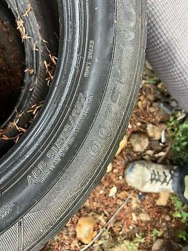 stampanje na masnom papiru: RIKEN 225/55 R16 ZIMSKA | Riken zimska 225/55R16, stanje dobro, cena — 3