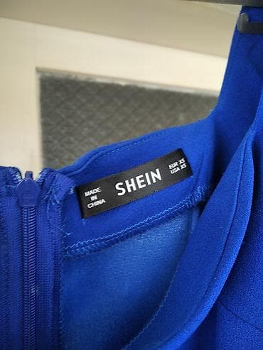 ogrtaci za kupaci: SHEIN haljina, veličina XS (EUR XS / USA XS). Elegantna midi haljina u — 3