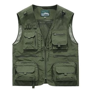teget odelo: Muški multifunkcionalni prsluk – više džepova (L i XL) Cena: 4100 din — 4