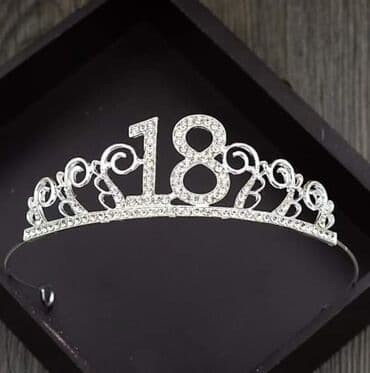satic smartic cena: Hair crown, color - Silver — 1