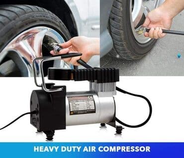Kompresor za pumpanje guma 12V Cena 2590 dinara+Ptt Gde god da se