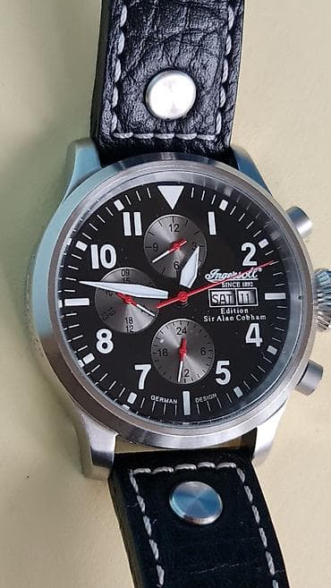 sve vrste cigara: Ingersoll „Sir Alan Cobham“ Edition – automatski pilotski hronograf - — 10