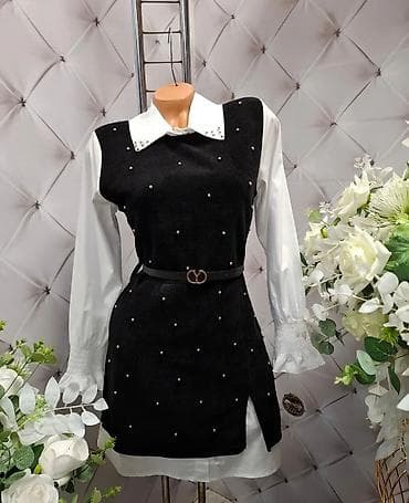 exit haljine: 7Arrows M, color - Black, Cocktail, Long sleeves — 3