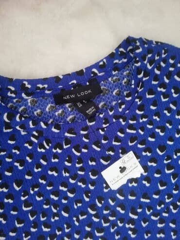 lidl haljine 2024: New Look S (EU 36), color - Blue, Long sleeves — 3