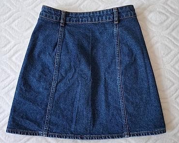 pro touch patike oglasi: PULL&BEAR denim suknja - Model: A-kroja, kopčanje sprijeda nizom — 4