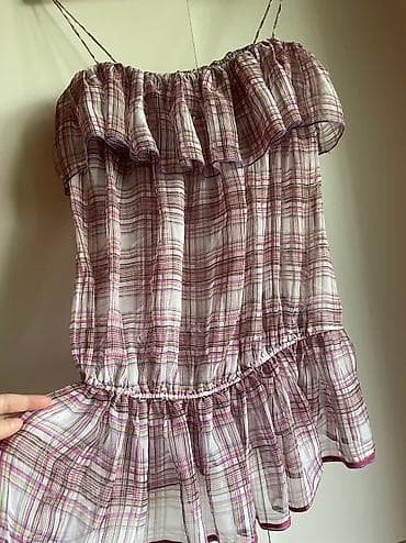 buzz tn bele: Zara, leprsava bluza na bretelice, prelepa, vel. M — 7