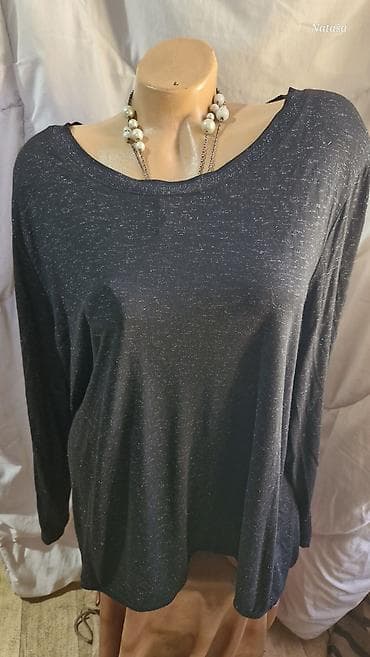 3XL Limited by Thcibo 700din Elegantna crna pamučna sa elastinom cela