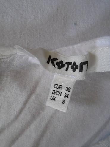 koton haljine 2022: Koton bluzica napred animal print, pozadi jednobojna, naznačene — 2