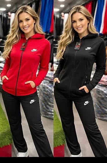 Men's Footwear: Ženski trenerka komplet – Nike stil - Dvoje – gornji deo sa — 2
