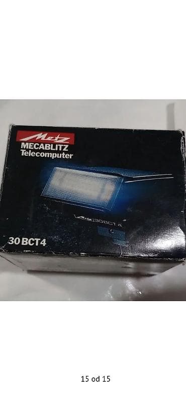 polovni gejmerski racunari: Metz Mecablitz Telecomputer 30 BCT4 – kompaktni eksterni blic za — 2