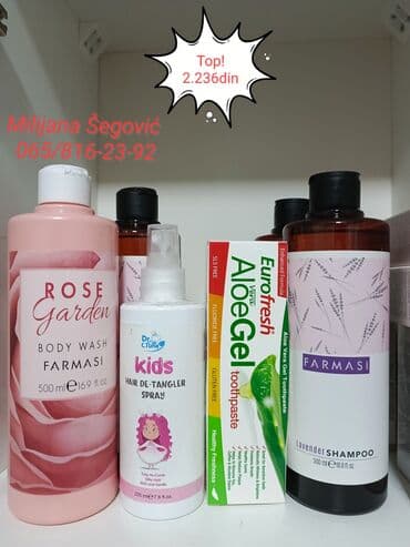 Ostalo: Set preparata za ličnu negu: - Farmasi Rose Garden Body Wash, 500 ml