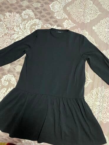 S (EU 36), Pamuk, Jednobojni, bоја - Crna