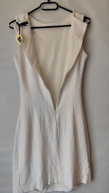 minđuše sa biserima: Mango S (EU 36), color - White, Cocktail, Without sleeves — 5