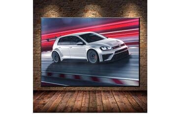 Tuning oprema: Poster štampan na platnu - GOLF GTI Poster štampan na platnu — 1