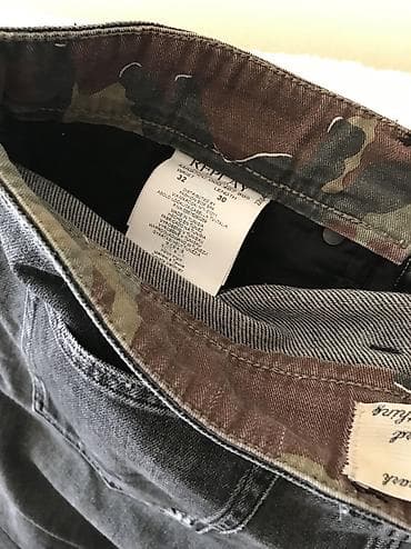 pantalone bez kaisa: Original Replay farmerice 32 98% cotton 2% elastin Polustruk 44cm — 6